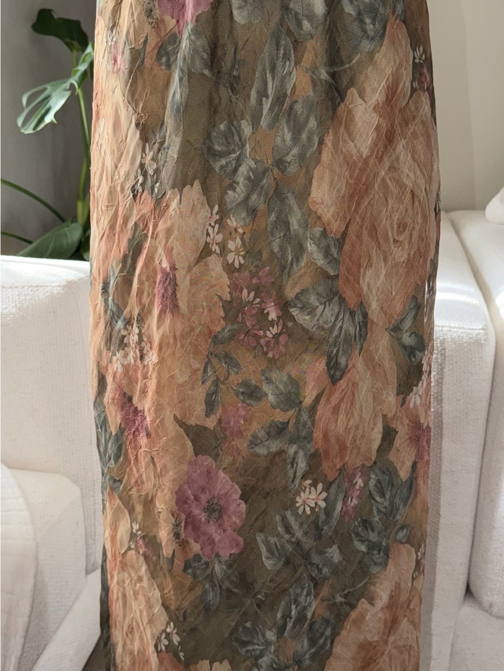 Vintage Floral Layered Skirt set - Picture 10 of 16